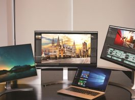 Een monitor voor beeldbewerking