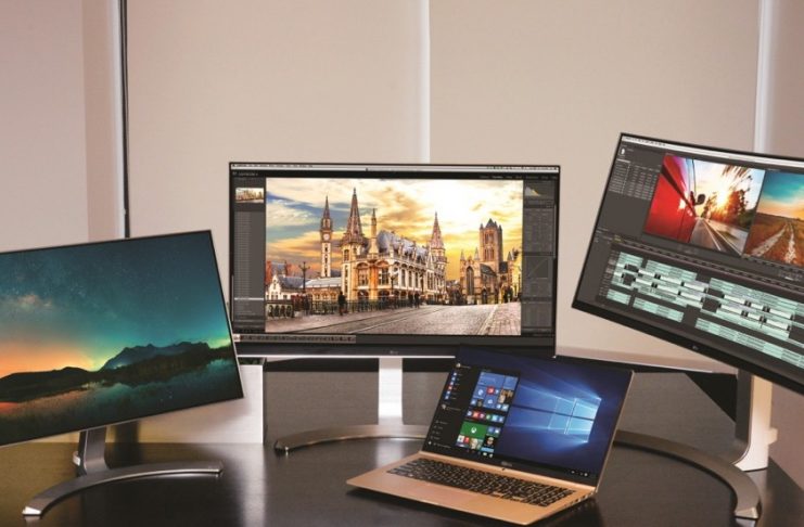 Een monitor voor beeldbewerking