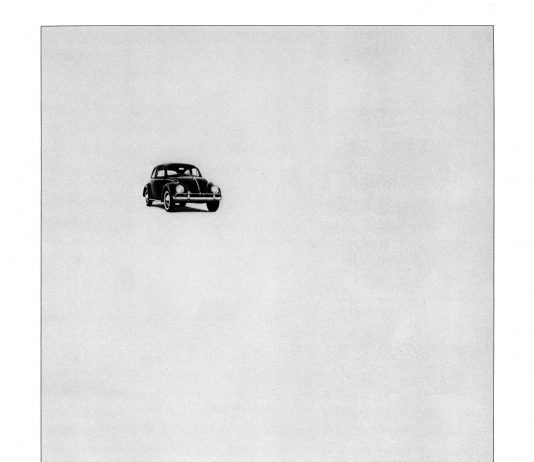 Reclamefotografie 1: Think Small think small volkswagen