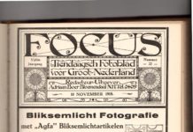 Focus in de Eerste Wereldoorlog Focus Magazine fototijdschrift 10 1918 Cover