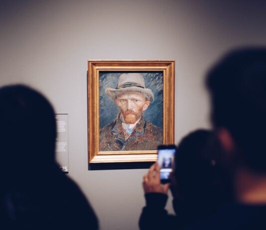 Het fotograferen van een kunstwerk