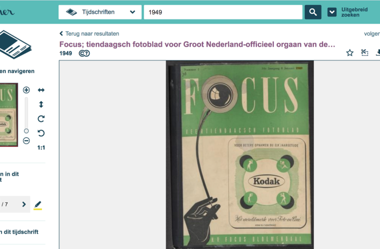 Focus jaargangen