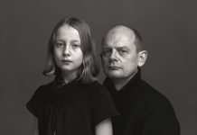 Koos Breukel in Foam portretfoto vader en dochter