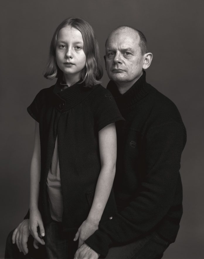 portretfoto vader en dochter
