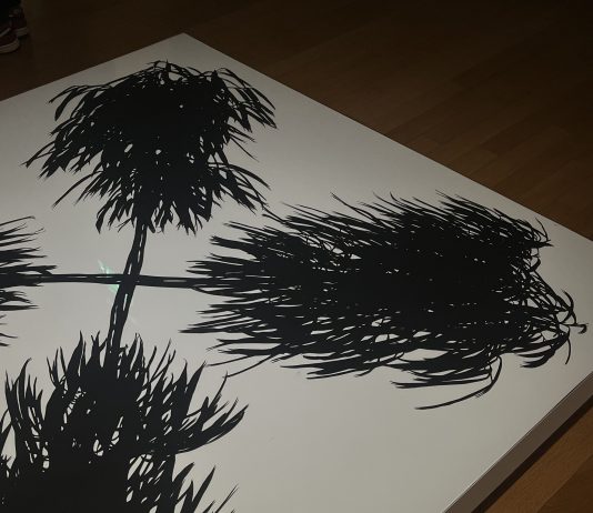 Ilona Plaum tovert Huis Marseille om tot een bos vol illusies Kunstwerk van Ilona Plaum in Huis Marseille