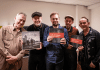 André Dieterman fotografeerde Tim Knol en de Blue Grass Boogiemen Tim Knol en de Blue Grass Boogiemen