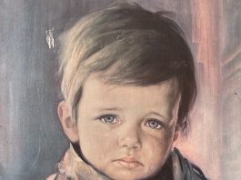 Crying gypsie boy (1969). Bruno Amadio.