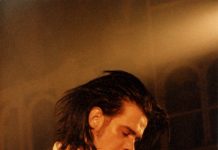 Hybride halfgoden Nick Cave in Paradiso (1985). Foto: George C. Bekker.