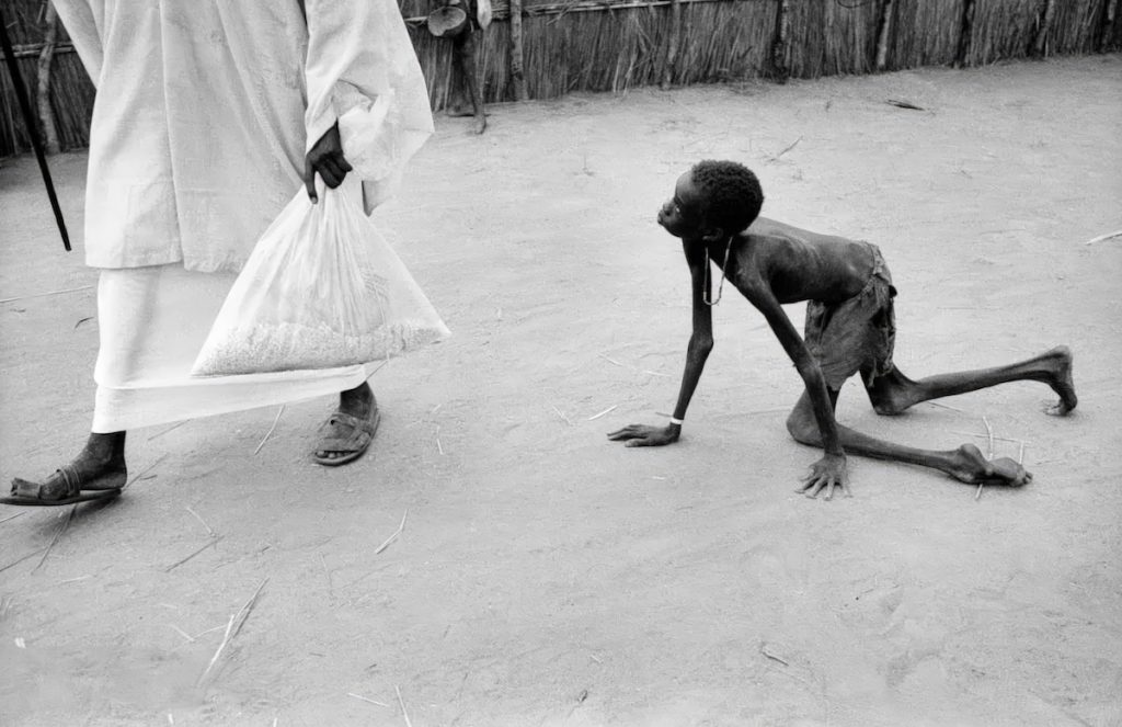 Sudan Famine (1998). Foto: Tom Stoddard.