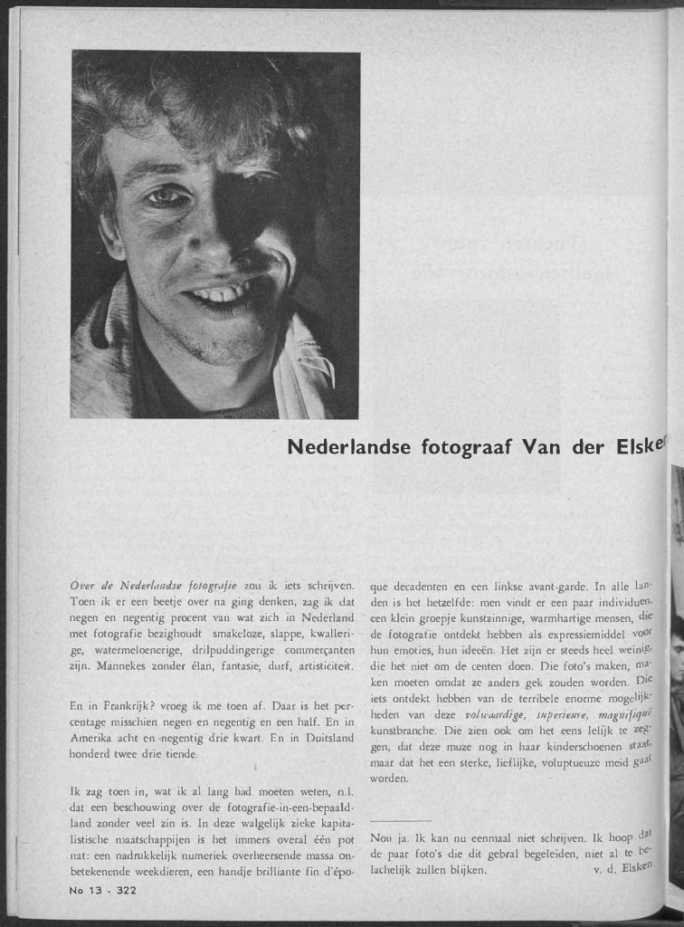 Ed van der Elsken in Focus1